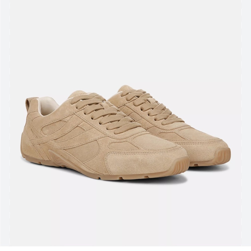 Vince Mojave suede sneakers size 10 sand trail